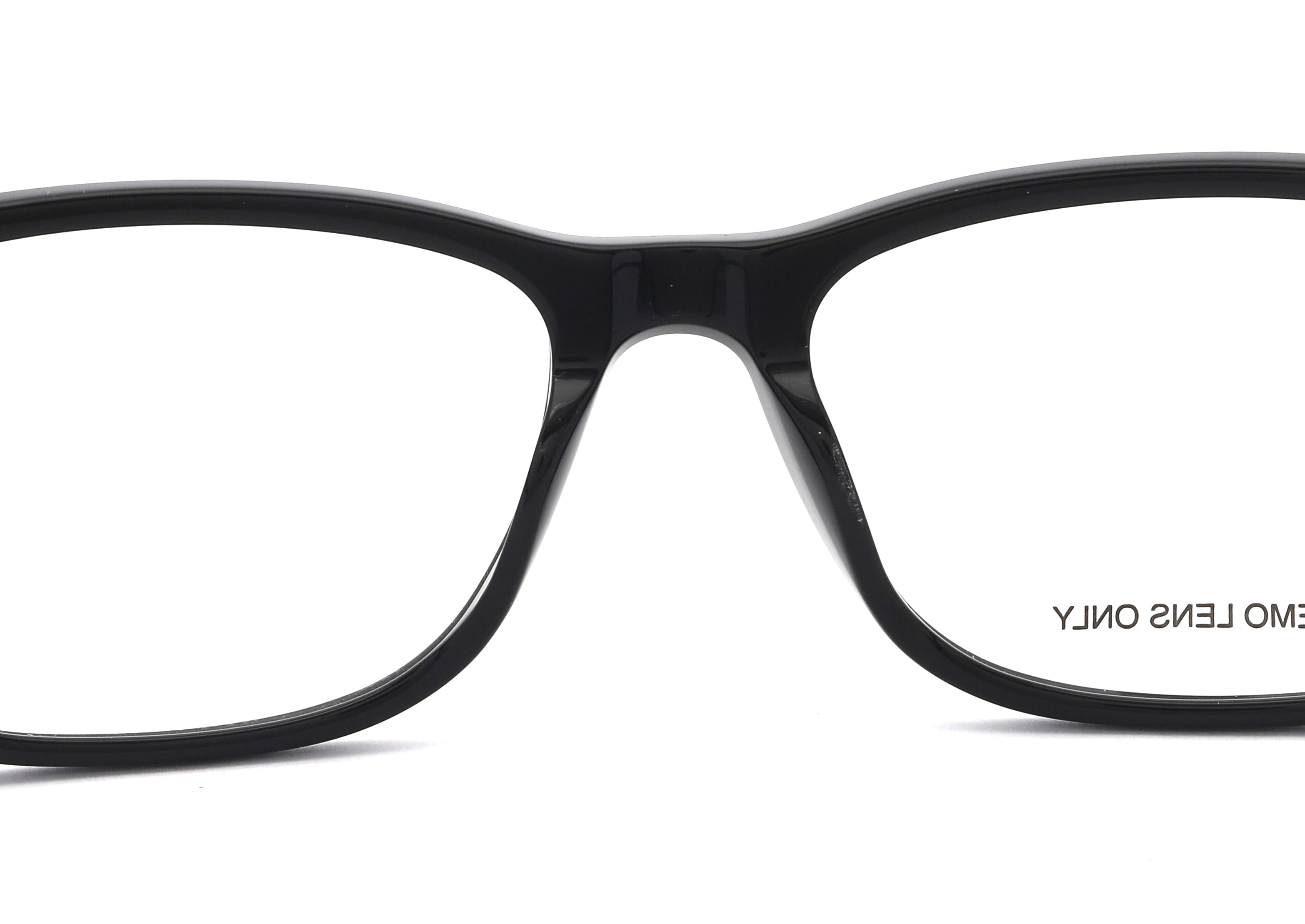 Walmart Men's Eyeglasses, Black, 54-17-145, with Case