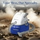 thumbnail image 3 of Aspiradora portátil Koblenz WD-402 KG4 para seco y húmedo, tanque de 3 galones, 1.75 HP, serie Designer con accesorios incluidos, elimina pelo de mascotas, chinches y ácaros, color blanco y azul., 3 of 5