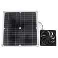 thumbnail image 1 of Solar Panel Fan, Solar Powered Fan Portable Semi Flexible  For Home For Travel For Cars, 1 of 8