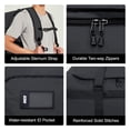 thumbnail image 4 of Mochila Duffle MIER 60 L resistente al agua para gimnasio, deportes y viajes, 4 of 7