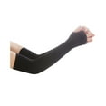 thumbnail image 2 of Yuarrent Protector solar físico para brazos, mangas para actividades al aire libre, ciclismo de verano, mangas para correr, sol Ciclismo negro, 2 of 6