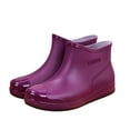 thumbnail image 4 of Xfvqtps Rain Boots for Women Waterproof Non-Slip Lightweight Outdoor Fishing Ankle Garden Boots, 4 of 6