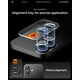 thumbnail image 4 of Protector de Lente para Cámara Spigen iPhone 17 Paquete de 2 Plateado Compatible con Fundas, 4 of 7