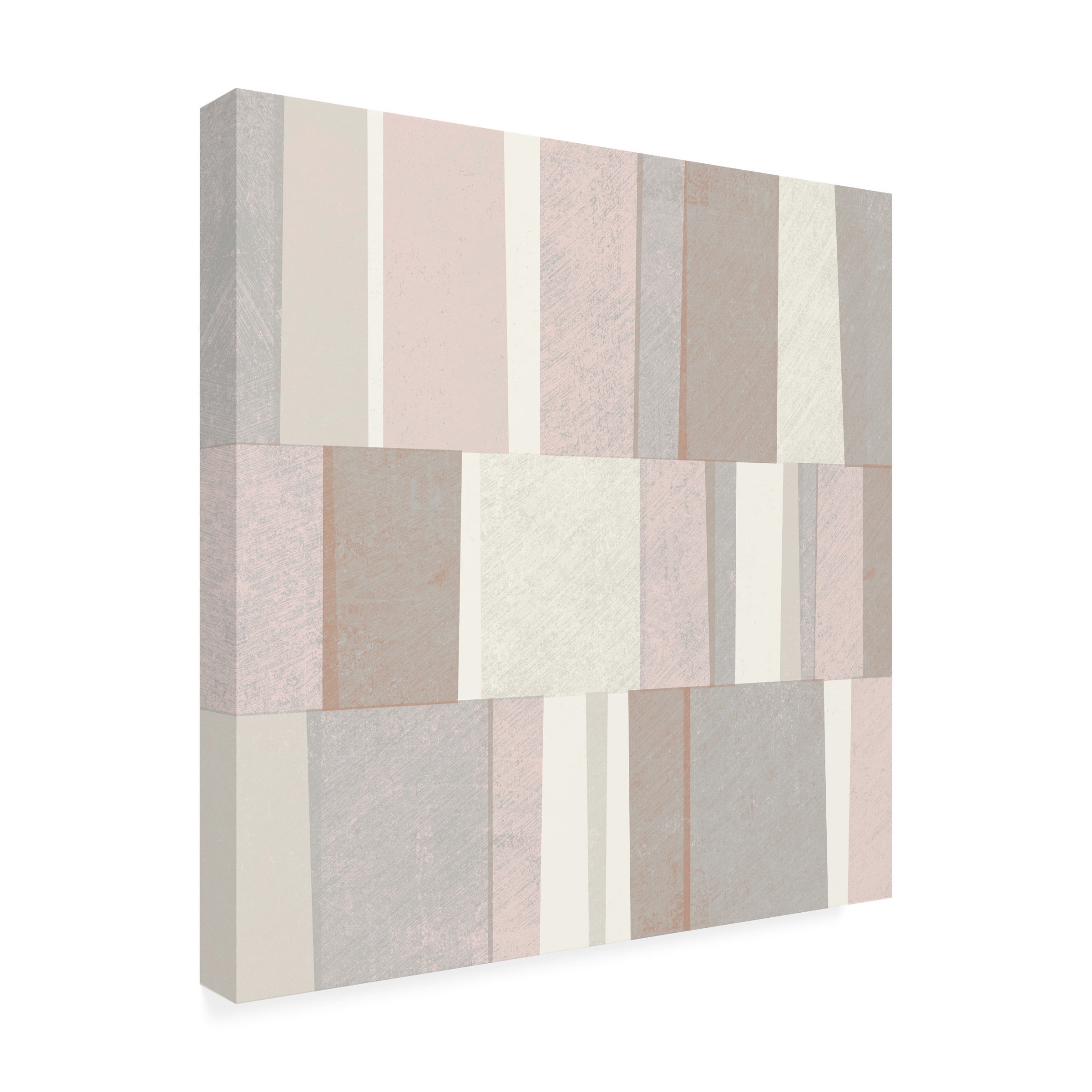 Trademark Fine Art 'Blush Abstract' Canvas Art by Michael Mullan
