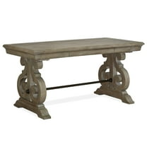 Magnussen Tinley Park Writing Desk in Dovetail Gray