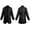 Black#1, variant on Fesfesfes Boys Royal Style Blazer Jacket Long Sleeve Stand Collar Casual Coat for Children Pullover Long Sleeve Print Zipper Cute Stand Collar Casual Party Coat(Black#1,10-11 Years)