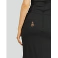 thumbnail image 2 of Strapless Cinched-Waist Athleisure Black, Too Hot to Handle Dress (Women's) - Mrs Momma Bear, 2 of 8