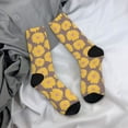 thumbnail image 5 of KLL Sunflower Print Cool Socks Men's Women's Crew Socks Funny Crazy Novelty Stockings, 5 of 6