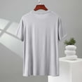thumbnail image 6 of hoksml Men's Soft Modal Blend T-Shirt Lightweight Breathable Short Sleeve Casual Crew Neck Top, 6 of 6