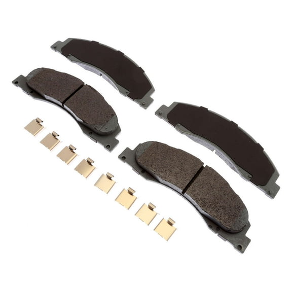 ACDelco Genuine GM Brake Pad Set, w/ Hardware Fits select: 2008-2019,2021-2023 FORD ECONOLINE