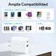 thumbnail image 2 of 1 Hora 2 Paquete Cargador Tipo C con 2 Puertos Carga Rápida, Cubo Cargador USB C PD 20W + USB A QC 1, 2 of 7