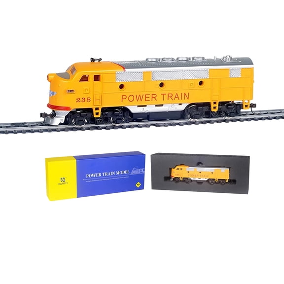 Zylopa Union Pacific FP-7 diesel locomotive, featuring exquisite wooden sleepers and highly conductive nickel silver track, compatible with the HODC series.
