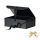 thumbnail image 4 of Caja de regalo negra GoooodGift de 25 x 19 x 9 cm con cierre de cinta, 4 of 7