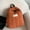 Orange#344, variant on Cadorn Cotton Backpack Lightweight Waterproof Simple Casual Design for Travel Hiking Beach Commute and Outdoor Activities