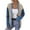 Blue, variant on Fesfesfes Women Sweater Casual Loose Knitted Cardigan Sweater Coat Women Sweater Fall And Winter Tops or