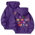 thumbnail image 4 of Christian Hoodies for Women 2025 God Is Within Her She Will Not Fall Cute Y2K Hoodie Hooded Sweatshirt Women Pullover, 4 of 5