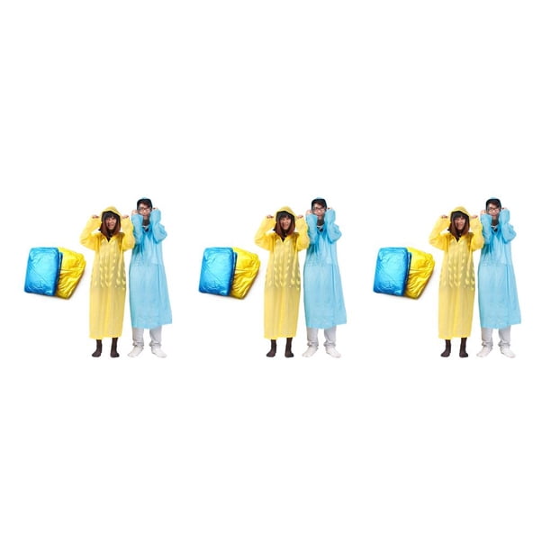 Billuyoard Chubasquero de plástico para acampar, montañismo, impermeable, portátil, para la lluvia, para la familia, para el exterior, Type1 NO1