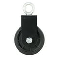 thumbnail image 2 of Silent Cable Pulley 360 Degree Detachable Rotation Traction Wheel Pulley System DIY Attachment for Home Gym Lifting, 2 of 7
