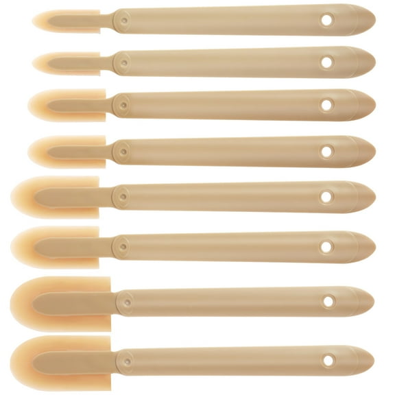Adifare 8Pcs Rubber Caulking Tool Kit Reusable Caulk Finishing Tool Grout Sealant Caulking Smoothing Tool Multifunctional 4 Size Sealant Finishing Tool for Kitchen Bathroom Window