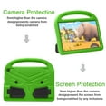 thumbnail image 4 of Dteck Case for Amazon Fire HD 10 2021/HD10 Plus 2021 10.1-inch 11th Generation,Kids Friendly EVA Foam Shockproof Handle Kickstand Case Lightweight Protective Shell Cover,Green, 4 of 8