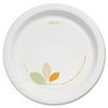 Solo Bare Paper Eco-Forward Dinnerware 8 1/2" Plate Green/Tan 250/Carton OFMP9J7234