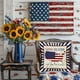 thumbnail image 4 of 4th Of July Cushion Covers Star Flag Patriotics Cushion Covers 4th Of July Decor For For Sofa Bedroom Home Decor, 4 of 6