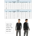 thumbnail image 4 of Mens Cotton Pajama Sets Long Sleeve Sleepwear for Men 2 Piece Mens Loungewear Sets with Pocket, Sizes S-XXL, 4 of 11