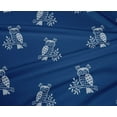 thumbnail image 4 of oneOone Polyester Lycra Fabric Branch & Owl Block Printed Fabric 1 Yard 56 Inch Wide, 4 of 4