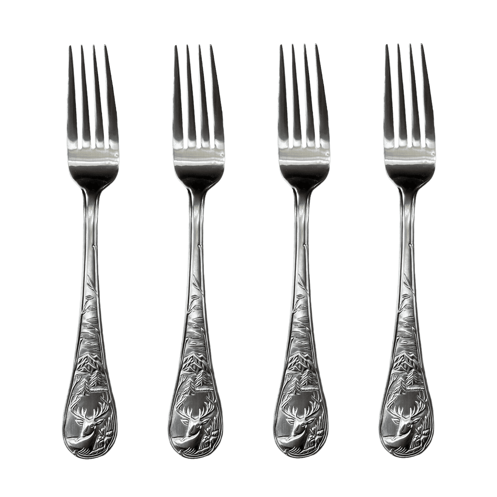Oneida Brahms 18/8 Stainless Steel Dinner Fork (Set of Four