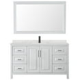 thumbnail image 5 of Wyndham Collection Wcv252560s-Qtz-Unsm58 Daria 60" Free Standing Single Basin Vanity Set -, 5 of 7