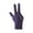 Right Hand Black & Purple, variant on sunsanly Billiards Gloves Anti-Slip Three Finger Left Right Hand Snooker Billiard Glove Elastic Breathable Training Accessories for Pool Snooker Table Tennis