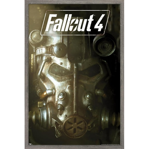 Fallout 4 - Key Art Wall Poster, 14.725" x 22.375" Framed
