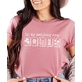 thumbnail image 6 of In My Mahjong Era Shirt for Men & Women Trendy Unisex Mahjong Graphic Tee Mauve Shirt Adult 2XL, 6 of 8