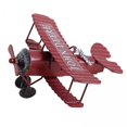 thumbnail image 1 of kusrkot 4xBiplane Metal Model Ornament Airplane Photo Props Pendant Desktop Toy Glider, 1 of 9