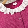thumbnail image 6 of SonxaHe Big Girls' Outfits Ruffles Sleeveless Crop Top Flared Pants Child Stylsih Spring Summer Casual Outfit Set Pink,Size 9-10 Y, 6 of 6