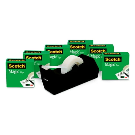Scotch Magic Tape, Clear, 3/4