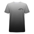 thumbnail image 4 of COSFO Gradient Men Shirts Short Sleeve Casual Running Tops Pullover Crew Neck Loose Outdoor Graphic Tees, 4 of 5