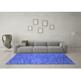 thumbnail image 3 of Ahgly Company Indoor Rectangle Oriental Blue Industrial Area Rugs, 8' x 12', 3 of 4