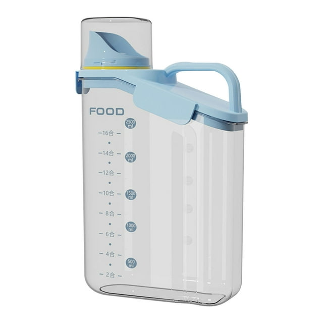 Boovnll Home Storage, Plastic Cereal Dispenser Storage Box Kitchen Food Grain Rice Container, Storage, Storage and Organization, Organization and Storage