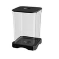thumbnail image 1 of Mini Fish Tank 2 Styles - Desktop Aquarium with LED Light & Feeding Hole - Small Rectangular Fish Bowl for Betta Fish, Office or Home Decor, 1 of 3