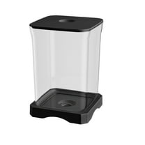 Fish Tank Desktop Room Decor with LED Light Decorations With Top Feeding Hole & Built In Bottom Aquarium Starter Kit Small Fish Tank Desktop Mini Fish Bowl for Shrimp Goldfish