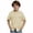 Yellow, variant on jobturf Short Sleeve Shirts for Boys Comfy Loose Summer Blouses 100th Day of School Tops Cargo Button Down Shirt with Pockets Size 3-14 Years