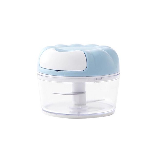 Advancent Triturador de ajo Trituradora de carne Trituradora Trituradora de condimentos de cuerda Trituradora de vegetales lavable Gadget azul Type2 NO2 Advancent HA060117-02B