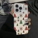 thumbnail image 3 of Funda IMD plateada electrochapada estilo navideño con copos de nieve de invierno para iPhone 16 15 14 11 12 13 Pro Max 7 8 Plus X XS XR, 3 of 5