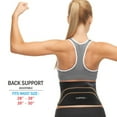 thumbnail image 5 of Copper Plus Gear Premium Fit Back Brace Lower Lumbar Support Belt. Adjustable for Men and Women. Comfortable Copper Infused Back Wrap Perfect for Working or Playing Sports (Waist 39" - 50"), 5 of 5