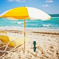 thumbnail image 4 of RUNROTOO Base de Parasol Extérieure pour Parasol de Plage Ancre PE Vert Lot de 1, 4 of 8