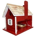 thumbnail image 3 of Home Bazaar Christmas Cape Bird House with LED Lights, 3 of 4