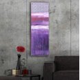 thumbnail image 4 of Epic Art 'Purple Rain I' by Erin Ashley, Acrylic Glass Wall Art, 16"x48", 4 of 8