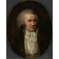 thumbnail image 3 of Jens Juel 20x24 Black Modern Framed Museum Art Print Titled - Portrait of Bernt Anker Chamberlain Bernt Anker (1790s), 3 of 5
