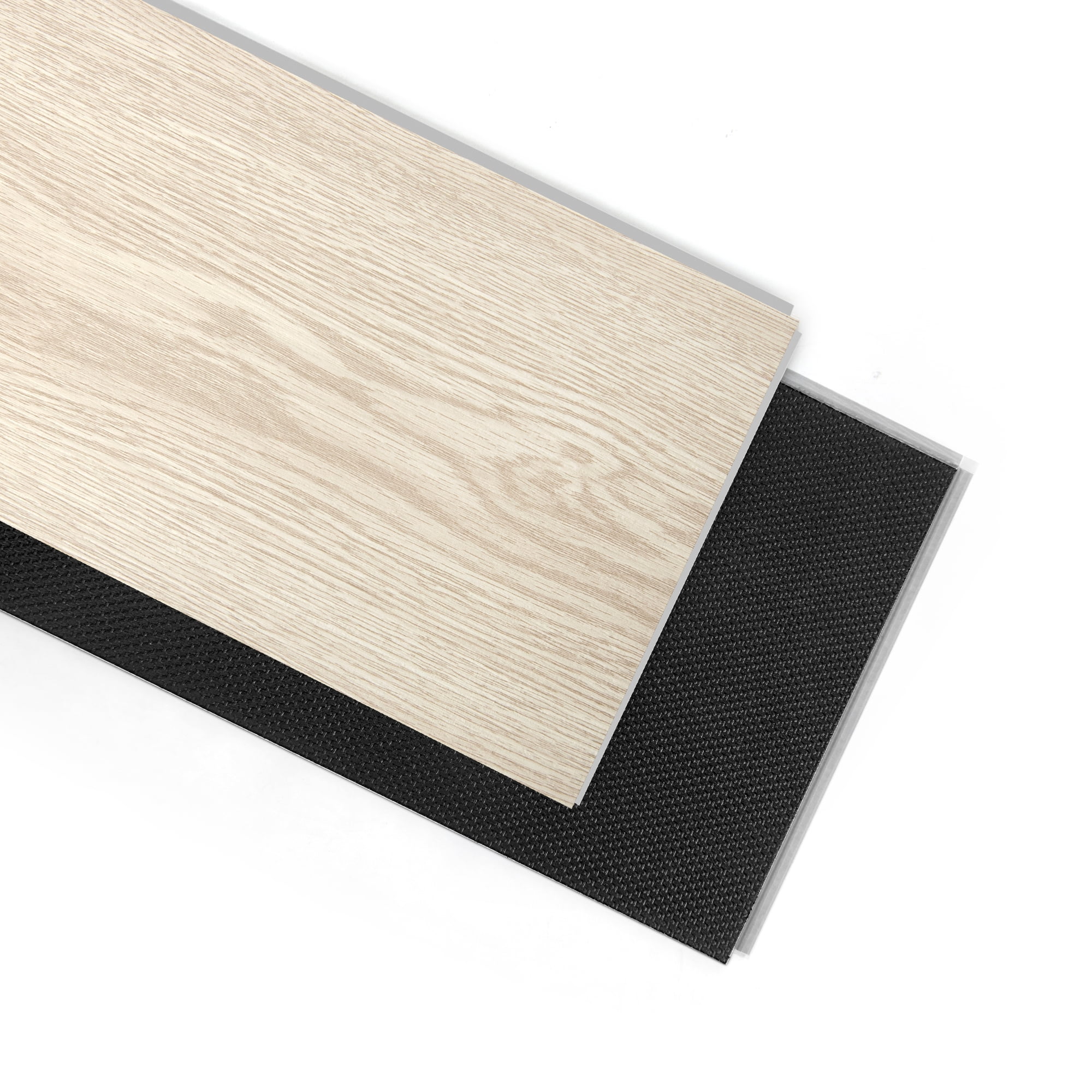 Art3d 48''x7.2'' 10Pcs Interlocking Luxury Vinyl Flooring Tile, SPC Rigid Core Wood-Look Floor Plank,24 Sq.ft.